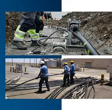 Jeddah Sea Port Project – Pulling of MV armored core cables